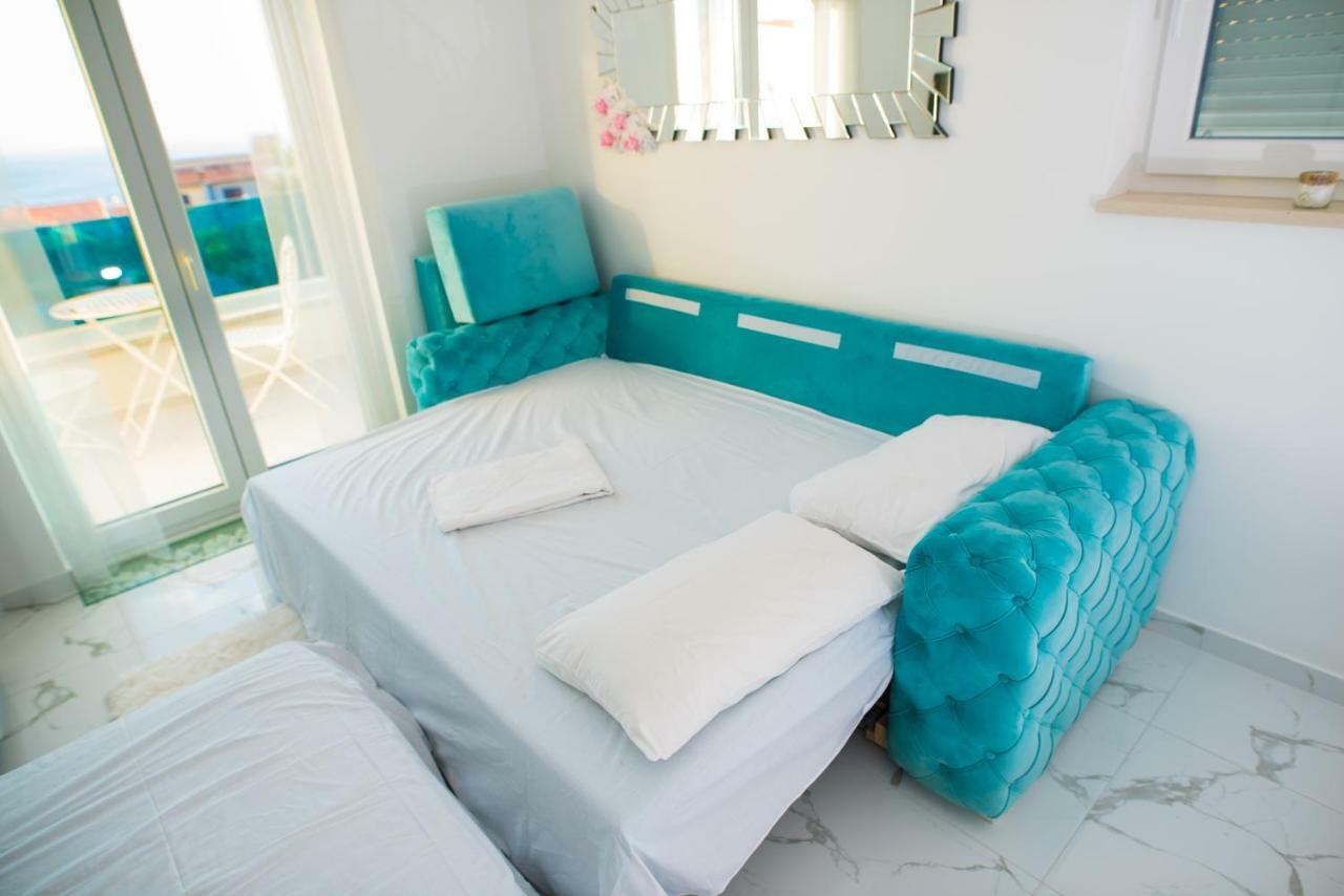 Sea View Luxury Studio Apartment Makarska Dış mekan fotoğraf